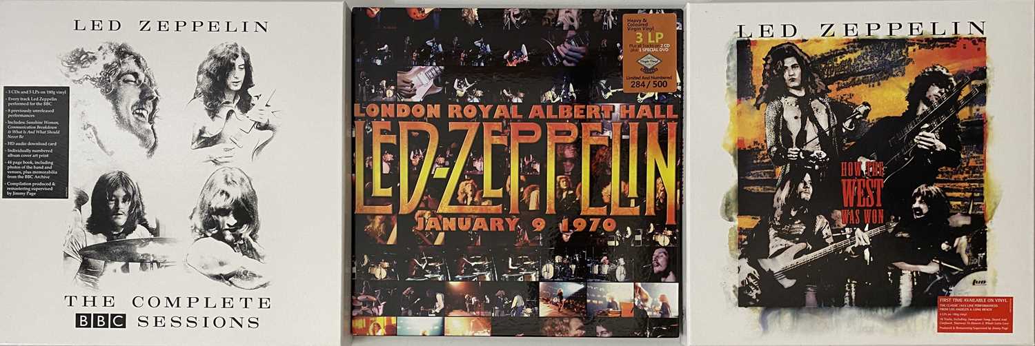 Lot 73 - LED ZEPPELIN LP AND CD BOXSET COLLECTION
