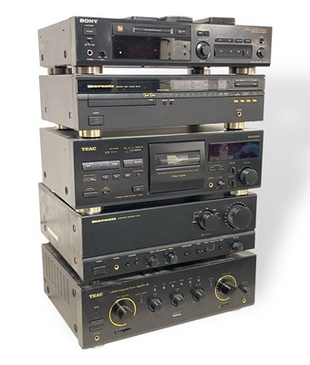 Lot 3 - HIFI EQUIPMENT ( MARANTZ, TEAC, SONY).
