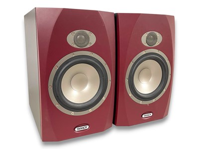Lot 6 - TANNOY REVEAL 6P STUDIO MONITOR SPEAKERS.