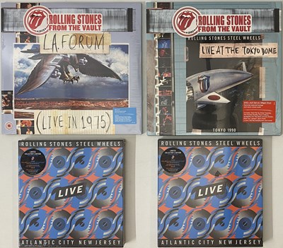 Lot 84 - THE ROLLING STONES LIVE BOXSET PACK