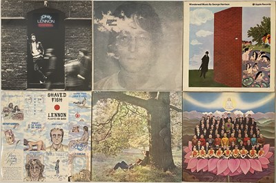 Lot 57 - THE BEATLES / SOLO / RELATED - LPs