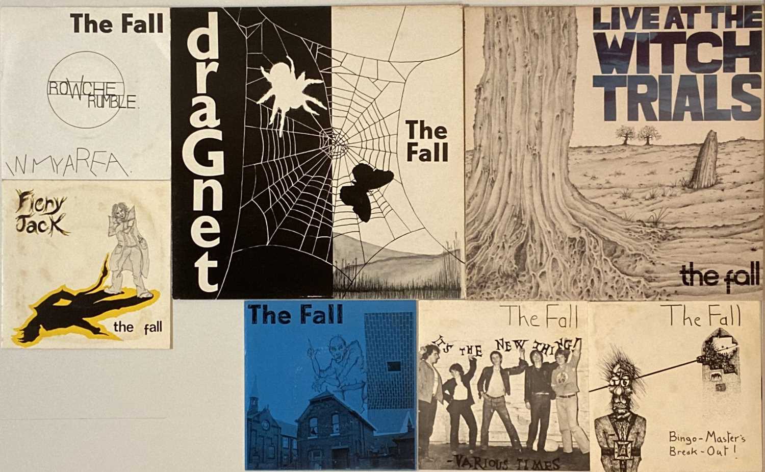 Lot 130 - THE FALL - EARLY LP/ 7" RARITIES