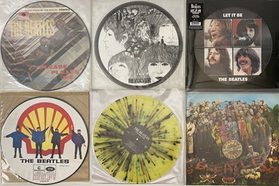 Lot 138 - THE BEATLES - PICTURE/SHAPED/COLOURED VINYL RELEASES (MAINLY LPs)