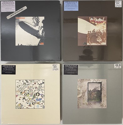 Lot 140 - LED ZEPPELIN - SUPER DELUXE VINYL BOX SETS 'I TO IV' FACTORY SEALED