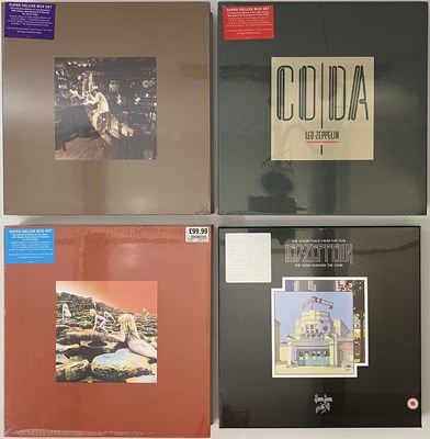 Lot 142 - LED ZEPPELIN - SUPER DELUXE LP BOX SETS - FACTORY SEALED