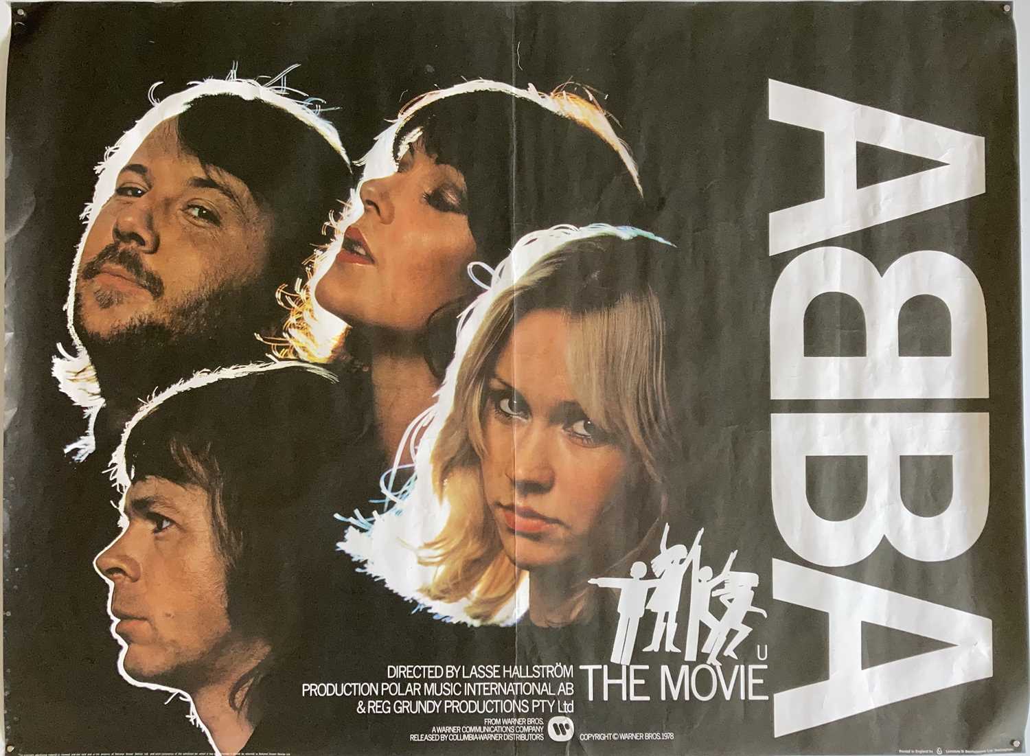 Lot 26 - ABBA FILM POSTER.