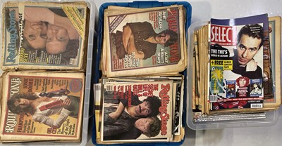 Lot 110 - ROLLING STONE MAGAZINE COLLECTION - 150+ ISSUES.