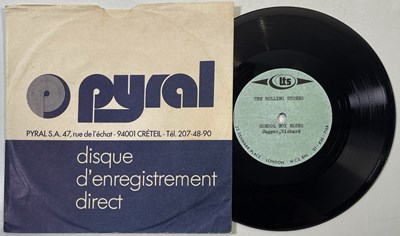 Lot 27 - THE ROLLING STONES - BROWN SUGAR C/W SCHOOL BOY (COCKSUCKER) BLUES - ORIGINAL LTS 7" ACETATE RECORDING