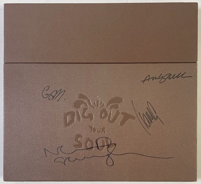 Lot 453 - OASIS - SIGNED COPY OF 'DIG OUT YOUR SOUL' BOX SET.