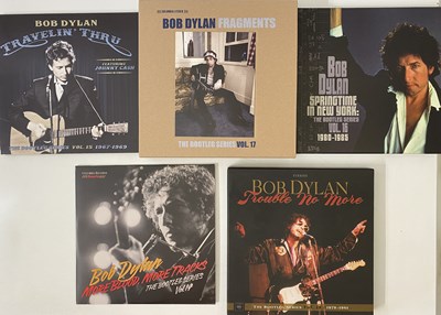 Lot 107 - BOB DYLAN - BOOTLEG SERIES VOL 13 TO 17 BOX SET COLLECTION