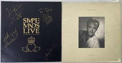 Lot 248 - SIMPLE MINDS - SIGNED LP.