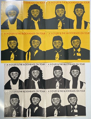 Lot 183 - IAN DURY - BARNEY BUBBLES DESIGNED POSTERS.