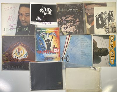 Lot 49 - AUTOGRAPHED LPS / MUSIC MEMORABILIA COLLECTION.