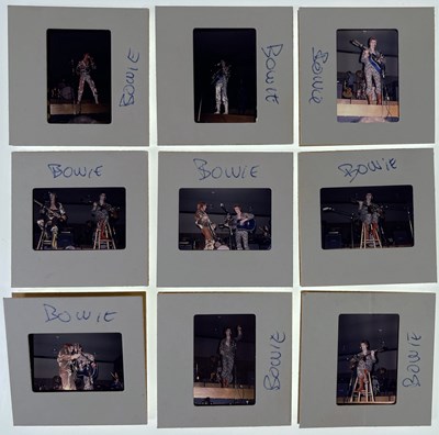 Lot 416 - DAVID BOWIE - RAINBOW THEATRE 1972 - ORIGINAL COLOUR IMAGES SOLD WITH COPYRIGHT.