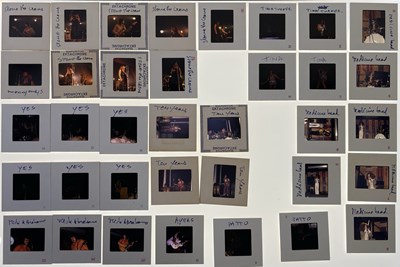 Lot 419 - 1970S COLOUR TRANSPARENCIES WITH COPYRIGHT - YES / PATTO / MEDICINE HEAD ETC.