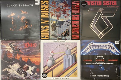 Lot 126 - HARD ROCK AND HEAVY METAL LP PACK