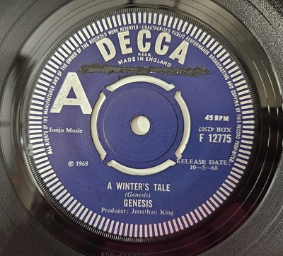 Lot 175 - GENESIS - A WINTER'S TALE 7'' (ORIGINAL DEMO UK COPY - DECCA F 12775)