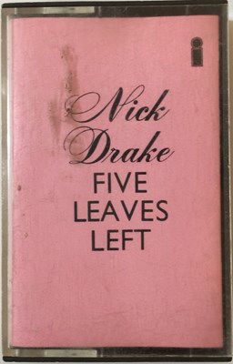 Lot 189 - NICK DRAKE - FIVE LEAVES LEFT CASSETTE (ORIGINAL UK RELEASE - ISLAND CIR 15011)