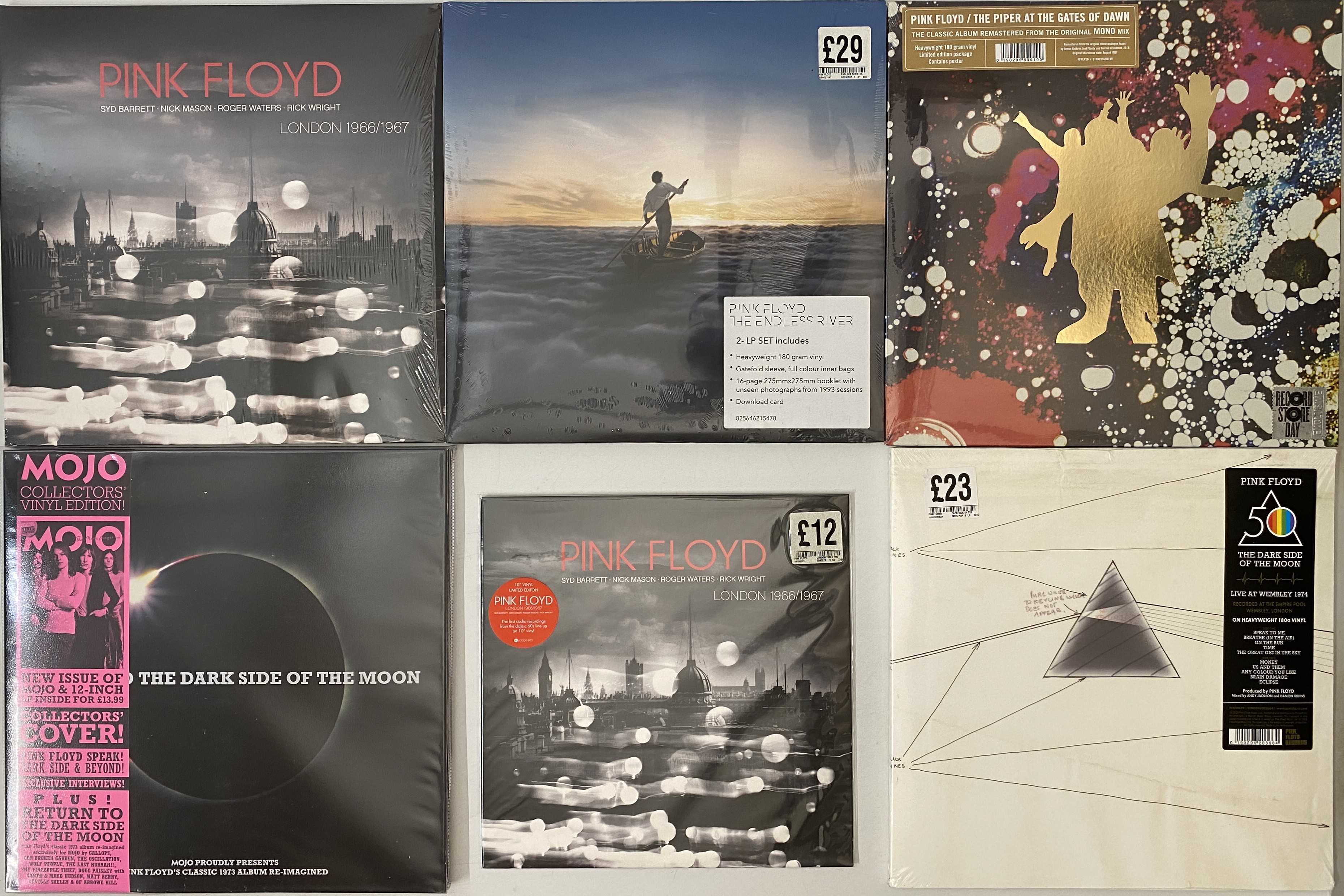 Lot 129 - PINK FLOYD MODERN LP PACK