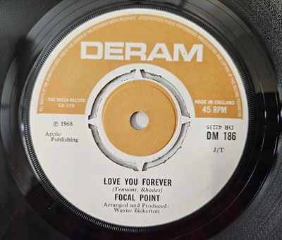 Lot 177 - FOCAL POINT - LOVE YOU FOREVER 7" (ORIGINAL UK STOCK COPY - DERAM DM 186)