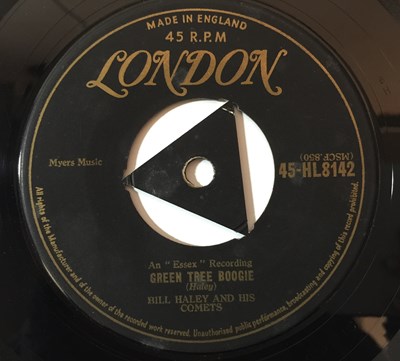 Lot 123 - BILL HALEY AND HIS COMETS - ROCK THE JOINT & GREEN TREE BOOGIE 7'' (ORIGINAL UK LONDON RELEASES)
