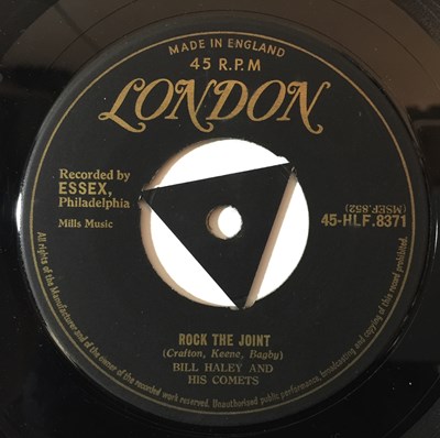 Lot 123 - BILL HALEY AND HIS COMETS - ROCK THE JOINT & GREEN TREE BOOGIE 7'' (ORIGINAL UK LONDON RELEASES)