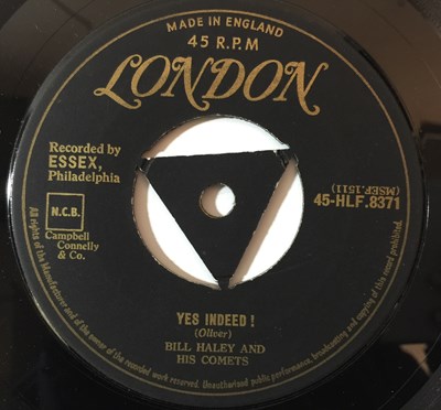Lot 123 - BILL HALEY AND HIS COMETS - ROCK THE JOINT & GREEN TREE BOOGIE 7'' (ORIGINAL UK LONDON RELEASES)