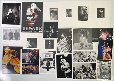 Lot 161 - ROCK AND POP PROMO PHOTOS.