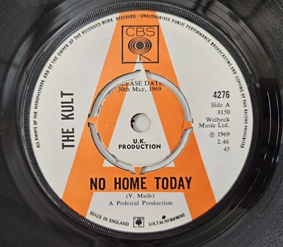 Lot 216 - THE KULT - NO HOME TODAY/ MISTER NUMBER ONE 7" (UK CBS DEMO - 4276)