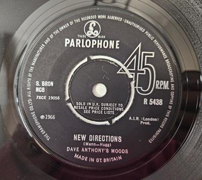 Lot 193 - DAVE ANTHONY'S MOODS - NEW DIRECTIONS 7" (ORIGINAL UK COPY - PARLOPHONE R 5438).