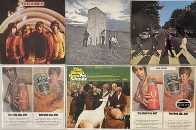 Lot 199 - THE WHO, THE KINKS, AND THE BEATLES REISSUE LP COLLECTION