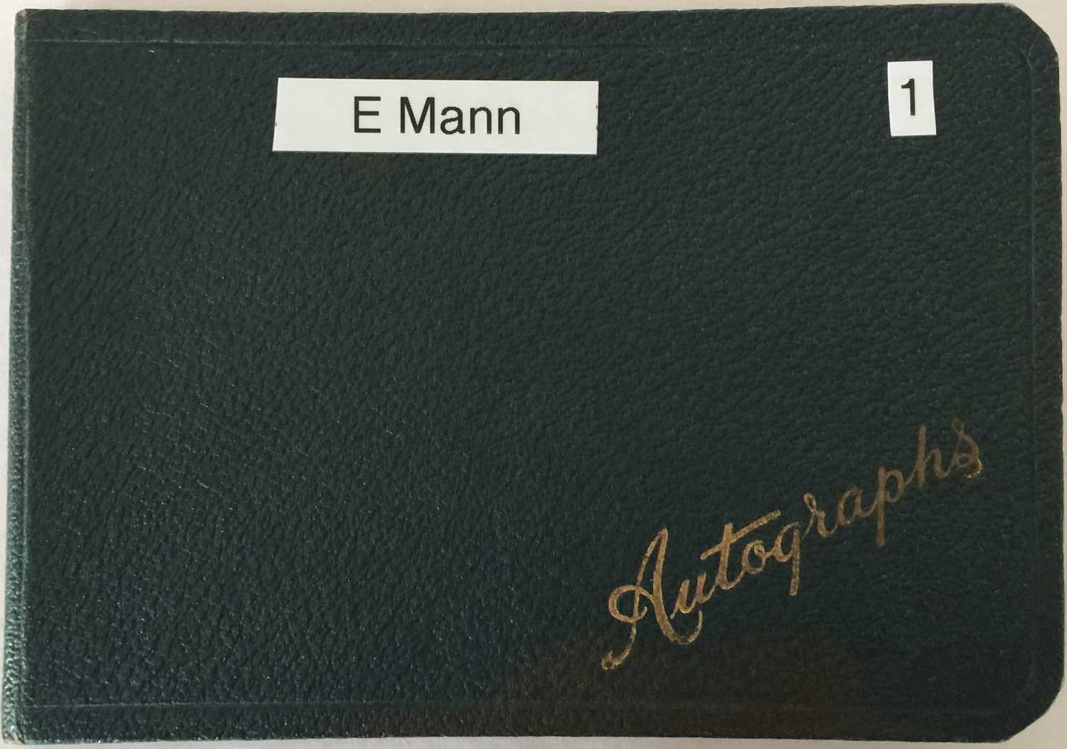 Lot 75 - AUTOGRAPH BOOK WITH STARS OF STAGE AND SCREEN - RICHARD BURTON / JON PERTWEE AND MORE.