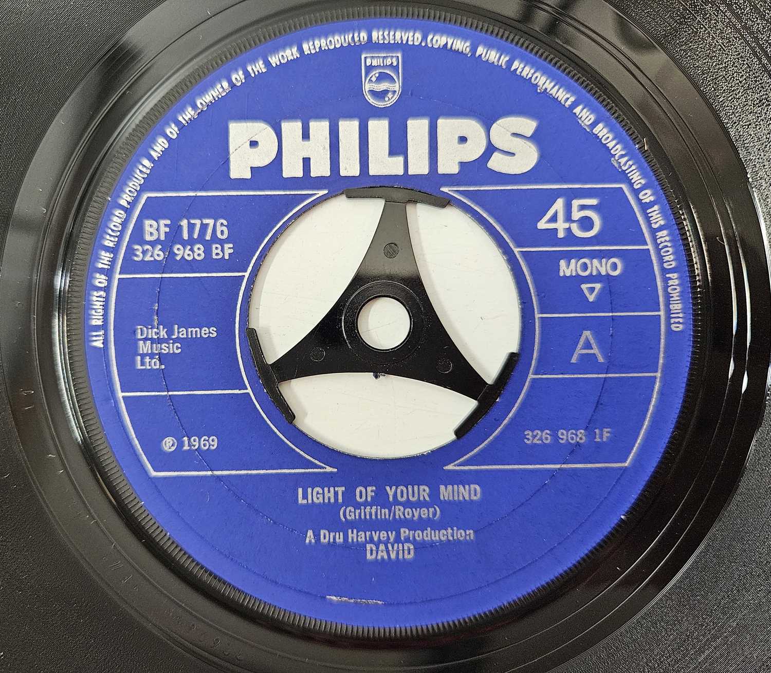 Lot 226 - DAVID - LIGHT OF YOUR MIND/ PLEASE MR