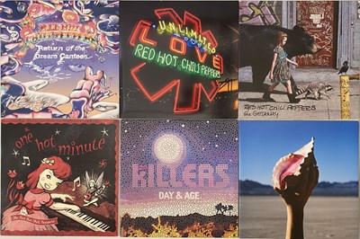 Lot 181 - RED HOT CHILI PEPPERS / KILLERS - LP COLLECTION
