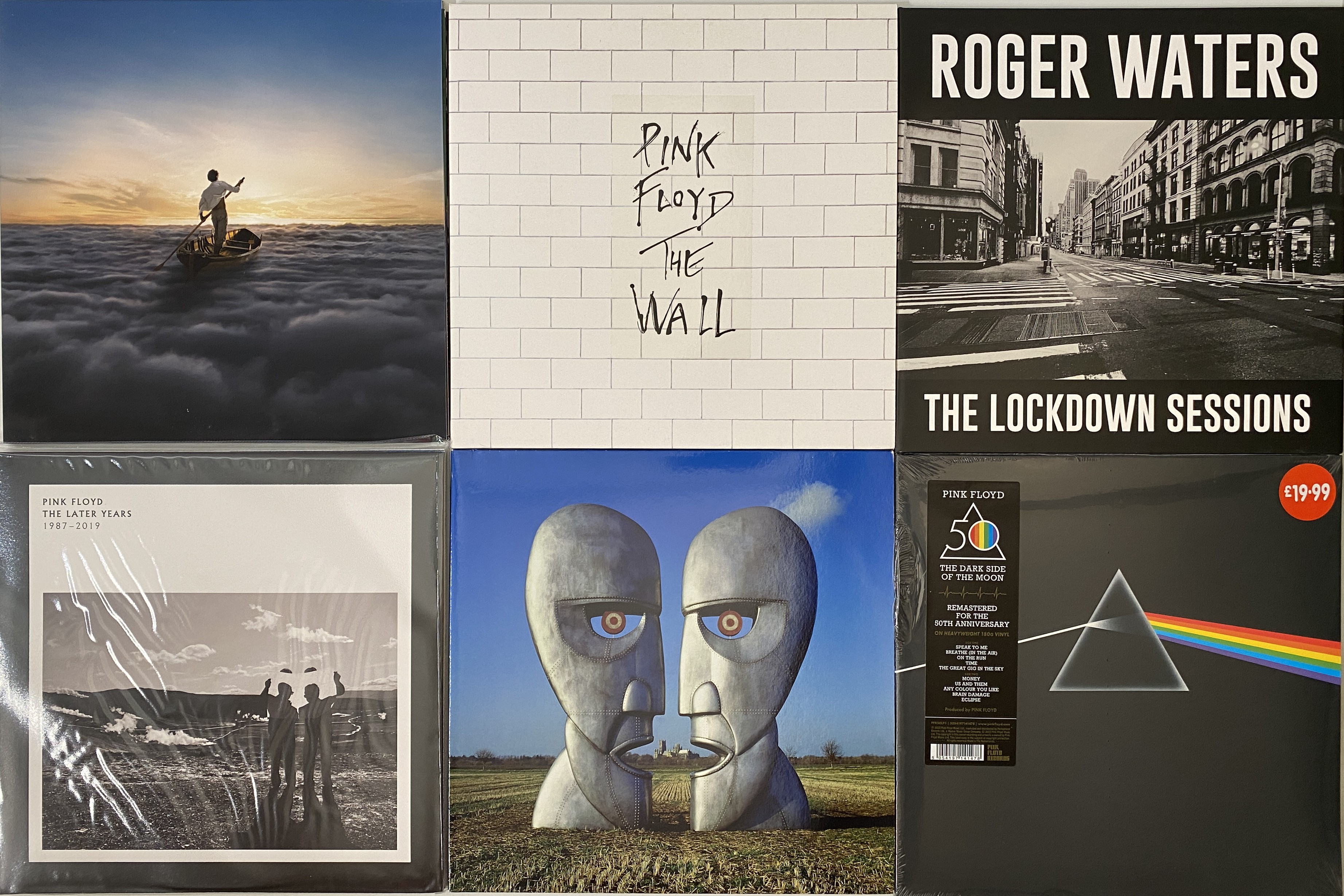 Lot 201 - PINK FLOYD AND SOLO MODERN AND REISSUE LP