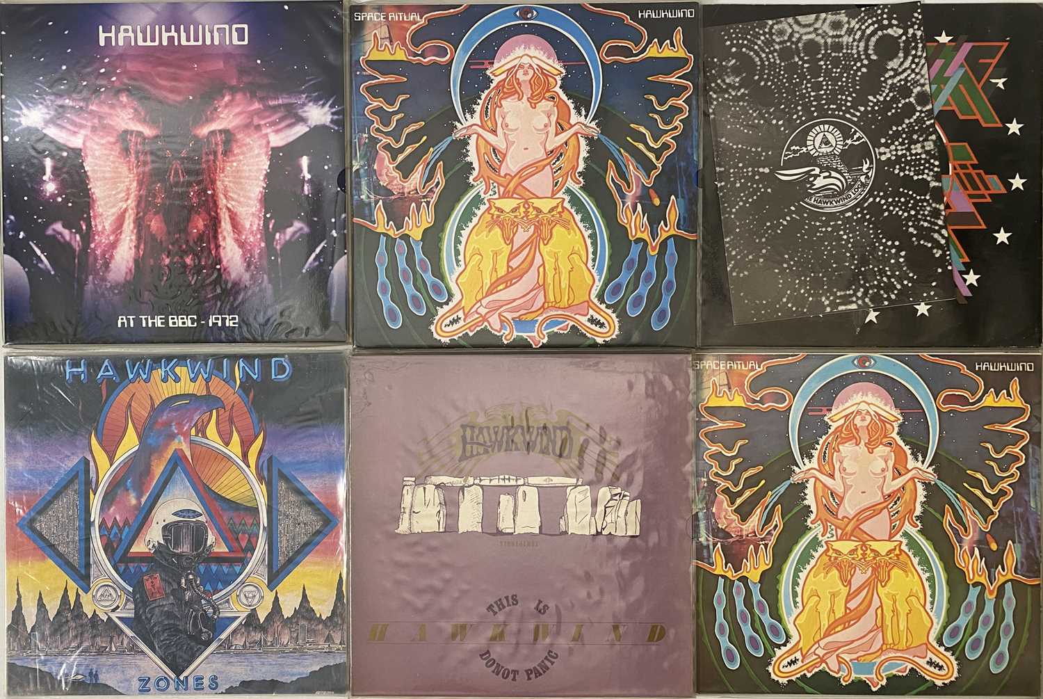 Lot 211 - HAWKWIND AND RELATED - LP COLLECTION