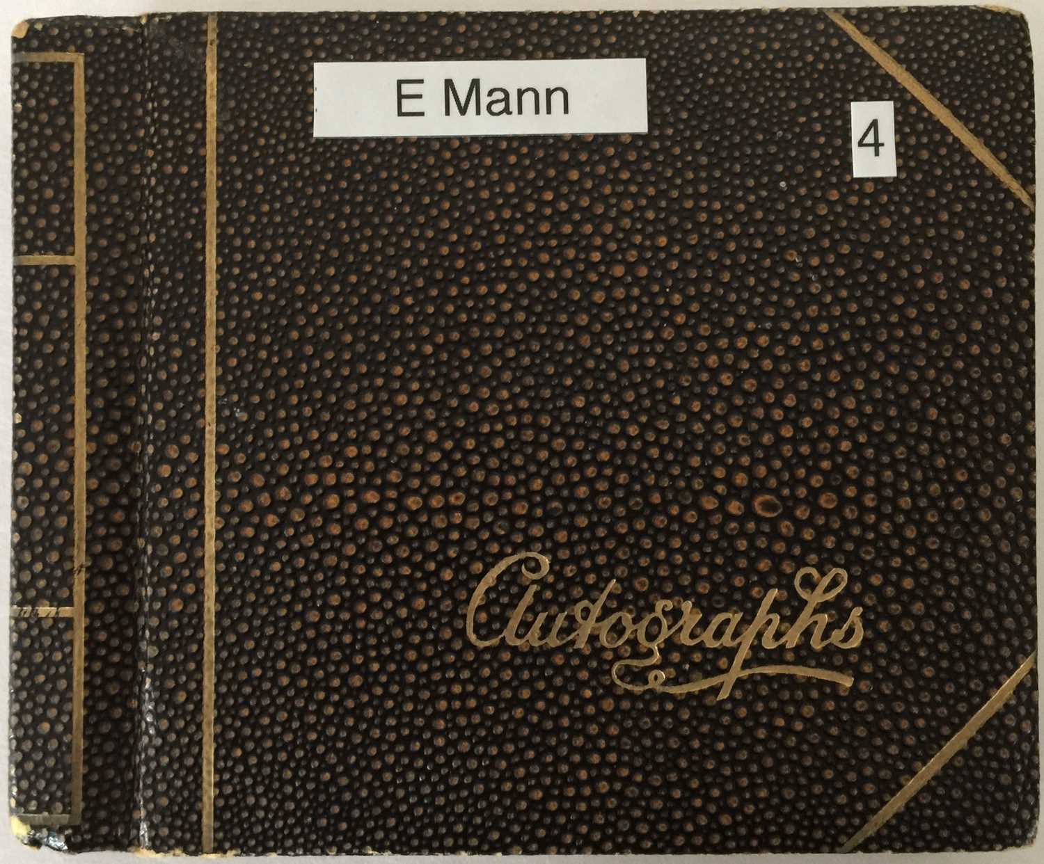 Lot 78 - AUTOGRAPH BOOK WITH STARS OF STAGE AND SCREEN.