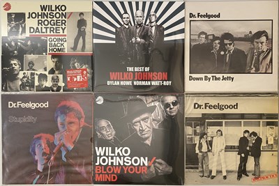 Lot 190 - DR. FEELGOOD / WILKO - LPs
