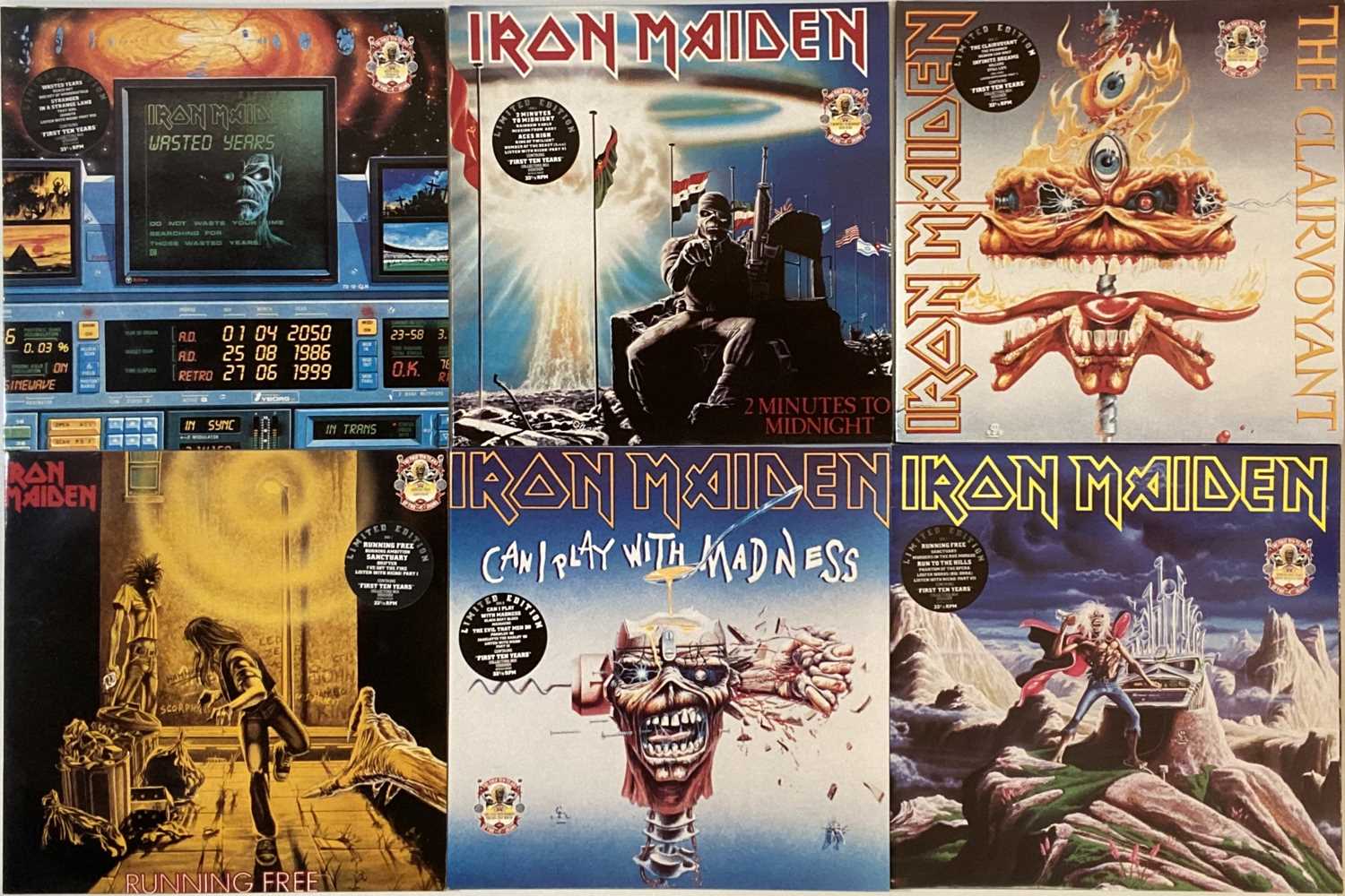 Lot 135 - IRON MAIDEN - THE FIRST TEN YEARS 12