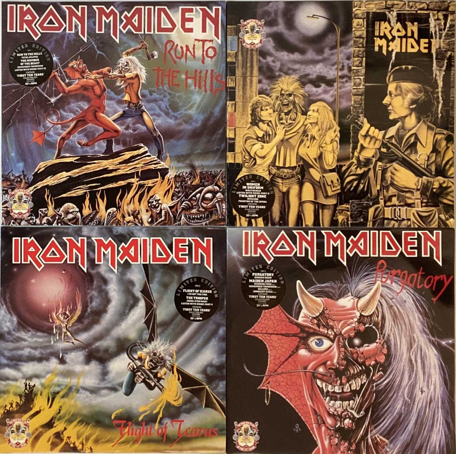 Lot 135 - IRON MAIDEN - THE FIRST TEN YEARS 12