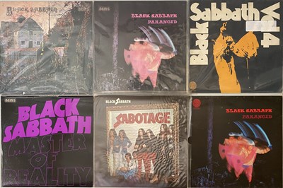 Lot 217 - BLACK SABBATH/ OZZY - LP PACK