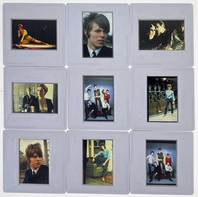 Lot 505 - DAVID BOWIE - NINE ORIGINAL COLOUR TRANSPARENCIES.