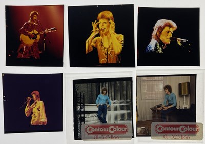 Lot 506 - DAVID BOWIE - COLLECTION OF VINTAGE COLOUR TRANSPARENCIES