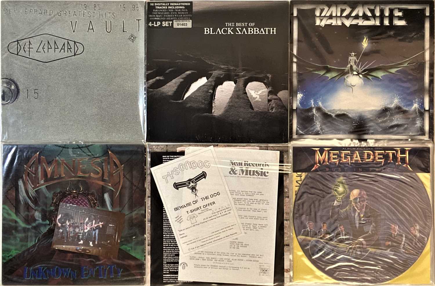 Lot 136 - HEAVY METAL LP/ 12" RARITIES