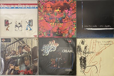 Lot 223 - CLAPTON/ CREAM/ YARDBIRDS - LP COLLECTION