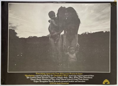 Lot 685 - DAVID BOWIE - ORIGINAL AND RARE 1972 PROMOTIONAL POSTER FOR 'REVELATIONS' COMPILATION.