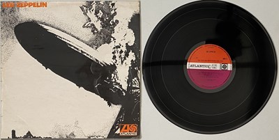 Lot 233 - LED ZEPPELIN - LED ZEPPELIN LP (UK PLUM/ RED ATLANTIC - CORRECTED MATRIX - 588171)