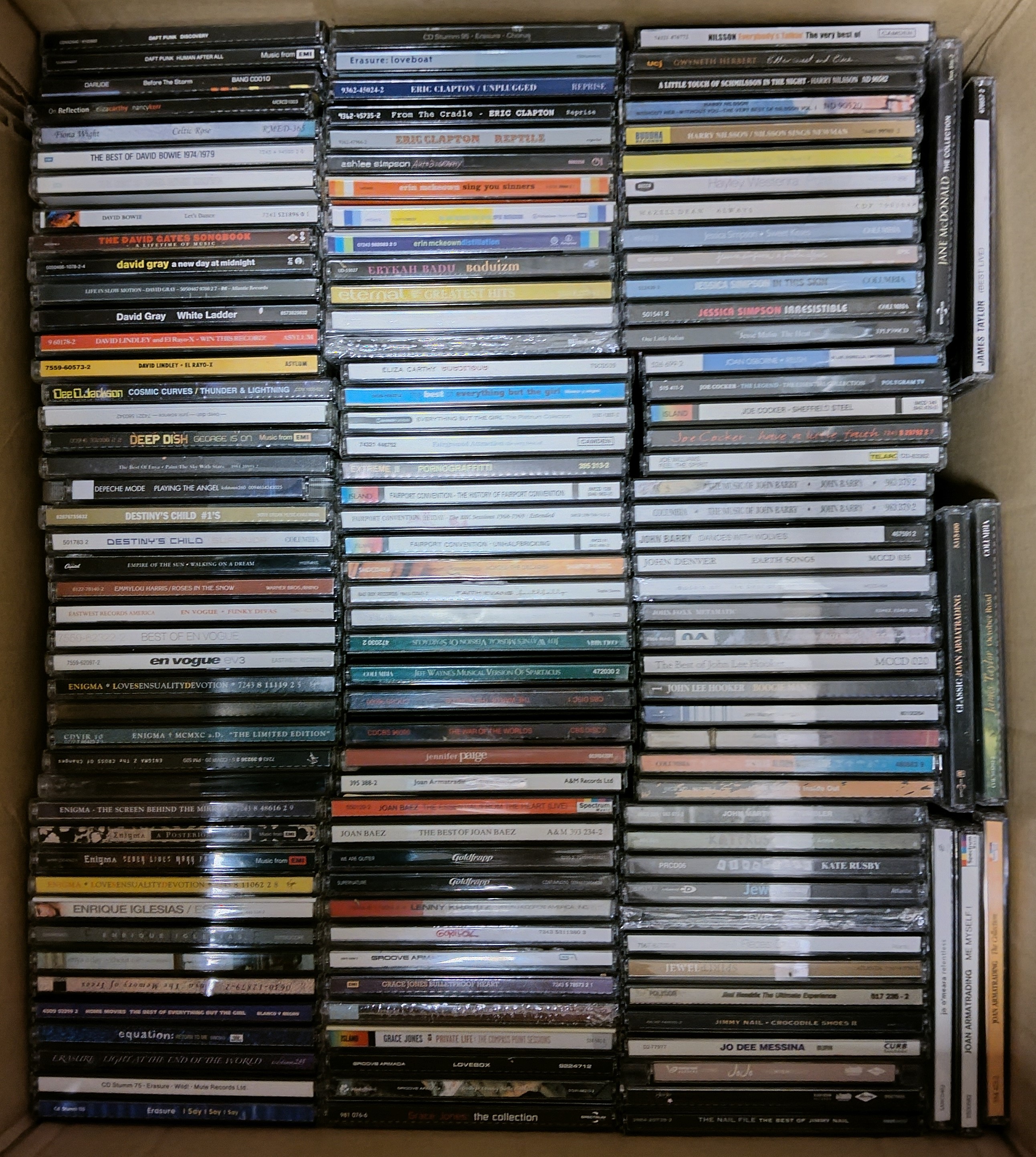 Lot 2 - MIXED ROCK, POP, AND CLASSICAL CD COLLECTION