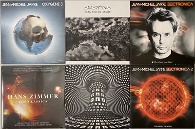Lot 245 - JEAN-MICHEL JARRE / HANS ZIMMER (INC 90s) - LP COLLECTION