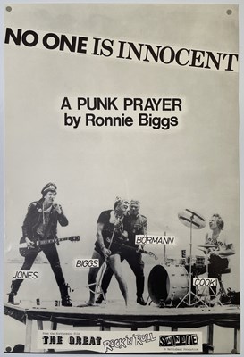 Lot 639 - SEX PISTOLS - GREAT ROCK AND ROLL SWINDLE ORIGINAL POSTER.